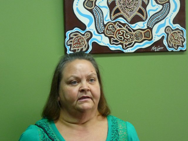 Fiona Richardson (nee Smith) born Caroona at Mandurah Hunter Indigenous Business Chamber, Rutherford 2014